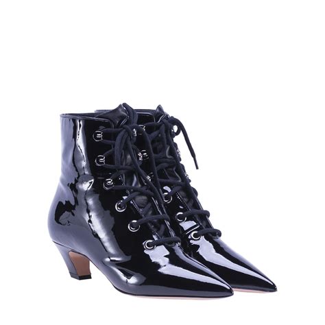 dior lace up boots|dior leather boots for women.